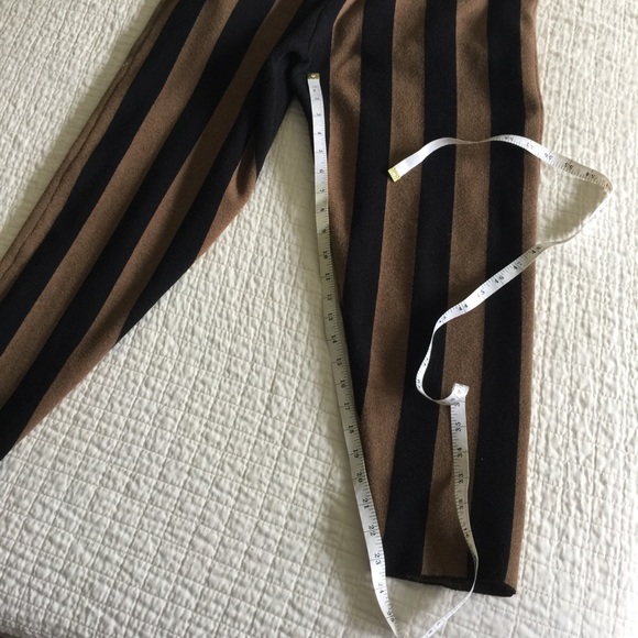 Gustav Von Aschenbach Brown/black vertical striped jogger pant - Picture 13 of 16